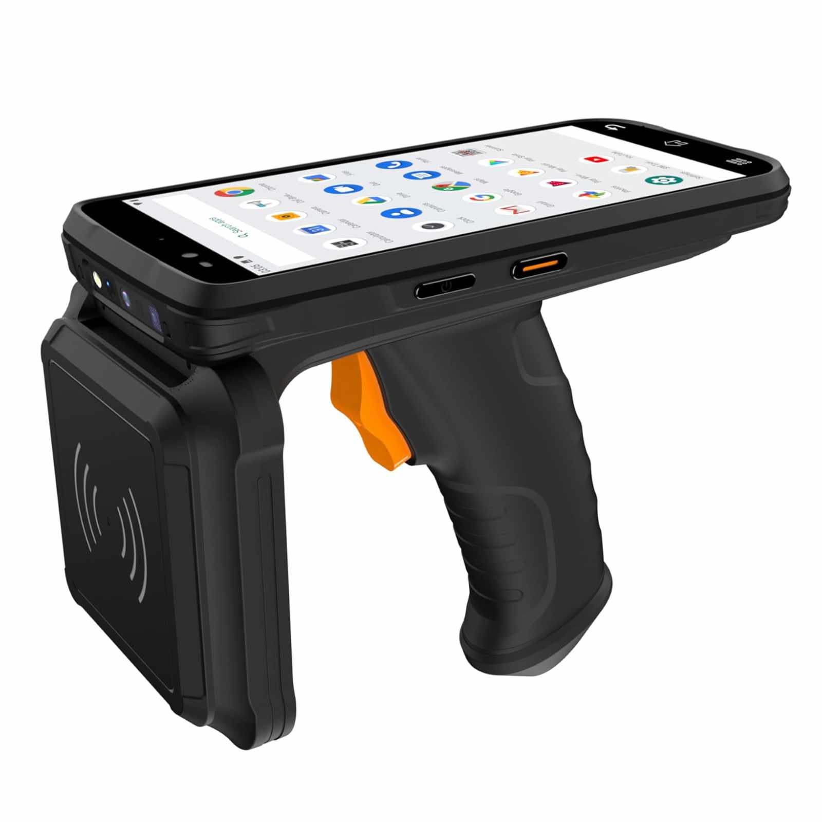 Scan Code Local 12 Rayoungtek Android Barcode Scanner UHF RFID Reader, Android 12 4+64GB,